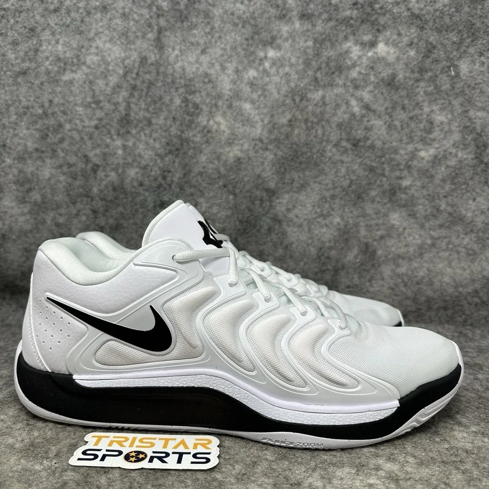 Nike KD 17 TB Basketball Shoes Mens Size 13 White Black HJ7387-101